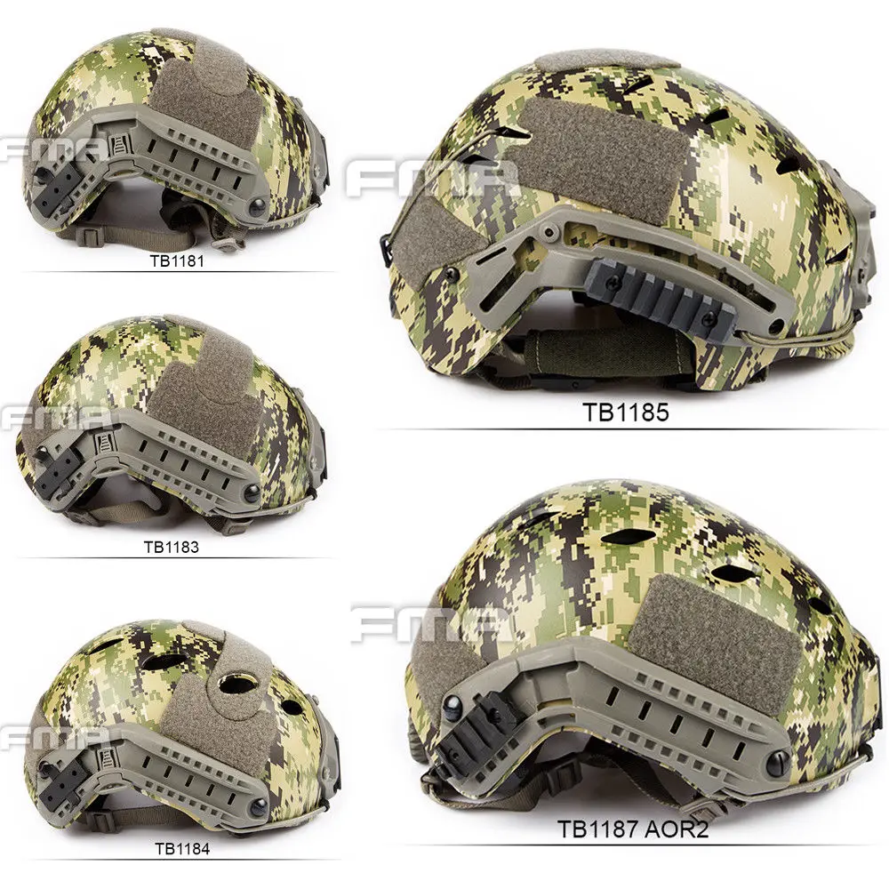 Jungle Digital Hunting Tactical Helmet Maritime Ballistic PJ BJ EX Helmet M/L/XL