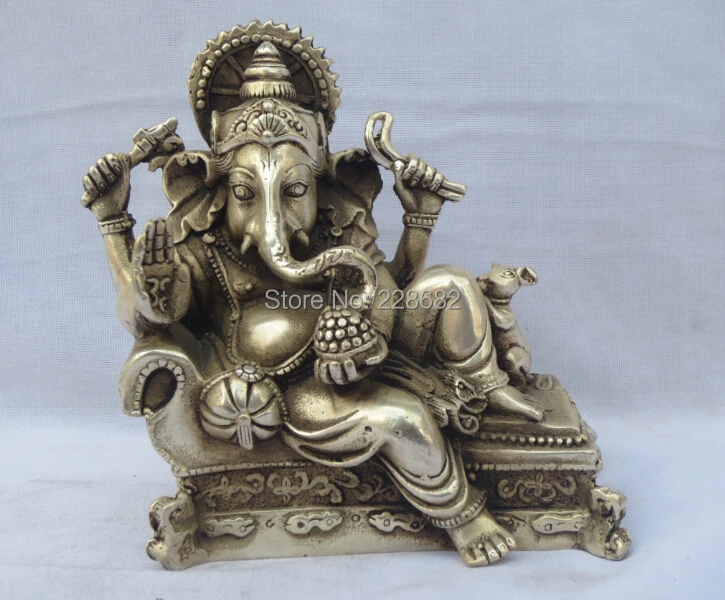 

christmas decorations for home+ Collectible Decorated Old Handwork Tibet Silver Carved Elephant God Statue/ Elephant Sculpture