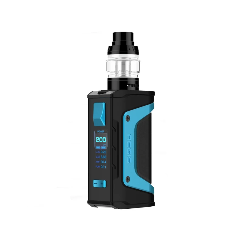 Vape kit Geekvape Aegis Legend Kit with aegis legend 2 18650 batteries Geekvape aegis 200w legend box mod Aero mesh coil Tank