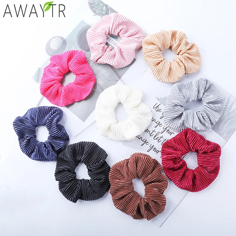AWAYTR Free Shipping Women's Winter Corduroy Hair Scrunchies Hair Tie Hair Accessories Ponytail Holder Hendband Horsetail Ring
AWAYTR Free Shipping Women's Winter Corduroy Hair Scrunchies Hair Tie Hair Accessories Ponytail Holder Hendband Horsetail Ring
