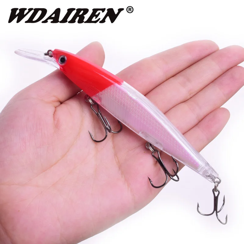1Pcs Minnow Fishing Lure 125mm 12.5g Floating Wobblers Artificial Hard Bait Tackle Crankbait Bass carp Minnows lures Pesca
1Pcs Minnow Fishing Lure 125mm 12.5g Floating Wobblers Artificial Hard Bait Tackle Crankbait Bass carp Minnows lures Pesca