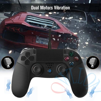 USB Wired Gamepad for Playstation 4 Joystick Gamepads Double Shock Joypad for PC For PS4 Controller 2.2M Cable For PS3 Console
USB Wired Gamepad for Playstation 4 Joystick Gamepads Double Shock Joypad for PC For PS4 Controller 2.2M Cable For PS3 Console