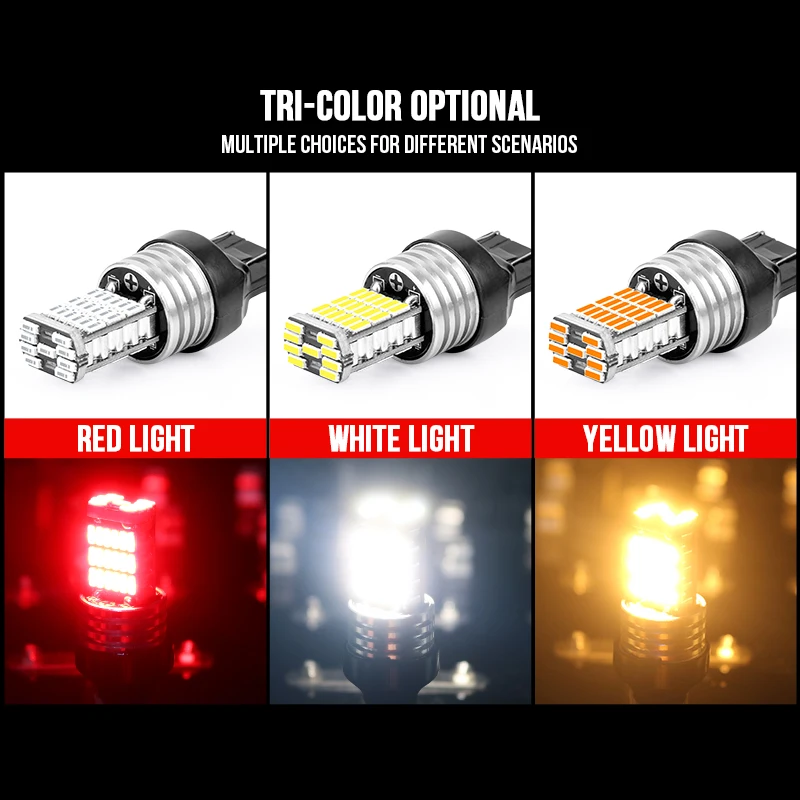 2x Car Led Signal Lamp T20 7443 7440 Led W21W W21/5W WY21W Canbus Auto Stop Turn Signal Light Reverse Tail Brake Lights 12V hlxg
2x Car Led Signal Lamp T20 7443 7440 Led W21W W21/5W WY21W Canbus Auto Stop Turn Signal Light Reverse Tail Brake Lights 12V hlxg