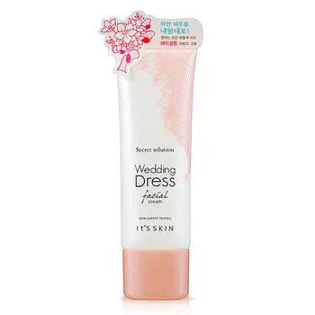 Korea Cosmetics IT'S SKIN Secret Solution Wedding Dress Facial Cream Hydrating Whitening Cream Brighten Skin Face Cream
Korea Cosmetics IT'S SKIN Secret Solution Wedding Dress Facial Cream Hydrating Whitening Cream Brighten Skin Face Cream