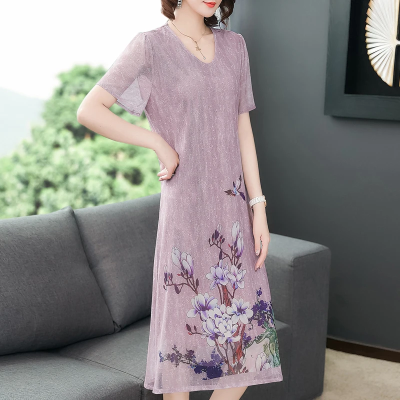Plus Size Dress New 2019 Summer Women Dress Loose Short Sleeved Print A-line Dresses Beach Casual Clothes L-4XL
Plus Size Dress New 2019 Summer Women Dress Loose Short Sleeved Print A-line Dresses Beach Casual Clothes L-4XL