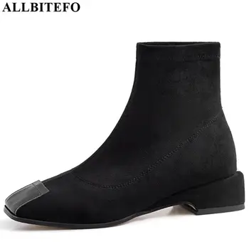 ALLBITEFO natural genuine leather+flock Autumn Winter women boots fashion comfortable girls ankle boots High quality
ALLBITEFO natural genuine leather+flock Autumn Winter women boots fashion comfortable girls ankle boots High quality