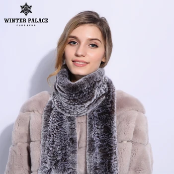 Fashion Women Scarf Winter 2018 Brand Luxury Knitted Female Real Rex Rabbit Fur Scarf Collar Warm Neck Color Pompoms S-937
Fashion Women Scarf Winter 2018 Brand Luxury Knitted Female Real Rex Rabbit Fur Scarf Collar Warm Neck Color Pompoms S-937
