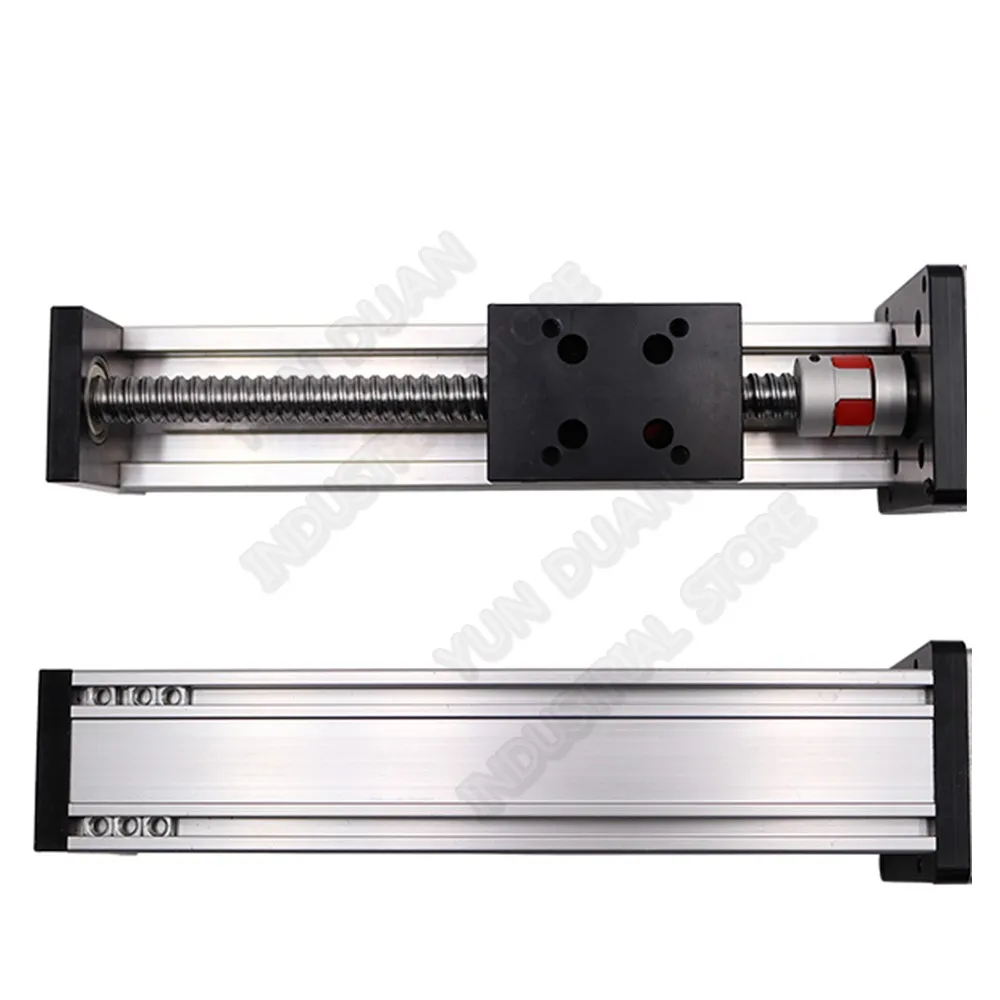 

400MM Stroke 16inch Square Rail SFU1605 Ballscrew Sliding Table Slide Cross Slide Linear Stage guide platform XYZ Axis