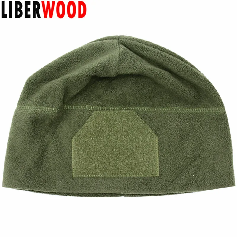 LIBERWOOD Tactical Hat OD green Watch Fleece Cap Hat Hook Loop Patch Style Winter Warmer Beanie Skullies Bonnet Cap Men Women
LIBERWOOD Tactical Hat OD green Watch Fleece Cap Hat Hook Loop Patch Style Winter Warmer Beanie Skullies Bonnet Cap Men Women