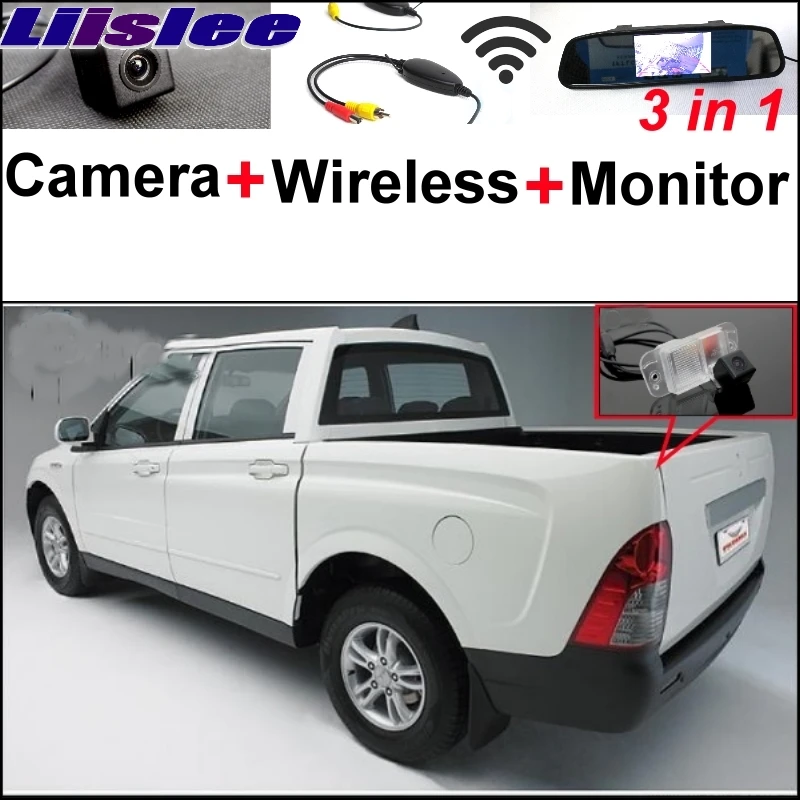 Liislee For Phoenix SUV SUT 2006~2014 Special Rear View Camera + Wireless Receiver + Mirror Monitor Easy Backup Parking System
Liislee For Phoenix SUV SUT 2006~2014 Special Rear View Camera + Wireless Receiver + Mirror Monitor Easy Backup Parking System