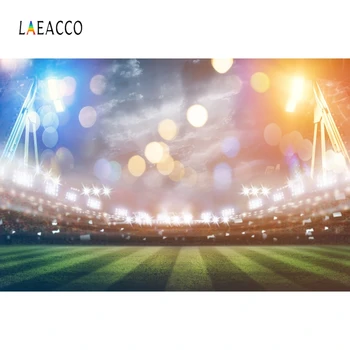 Laeacco Football Field Grassland Light Bokeh Portrait Photography Backgrounds Customized Photographic Backdrops For Photo Studio
Laeacco Football Field Grassland Light Bokeh Portrait Photography Backgrounds Customized Photographic Backdrops For Photo Studio