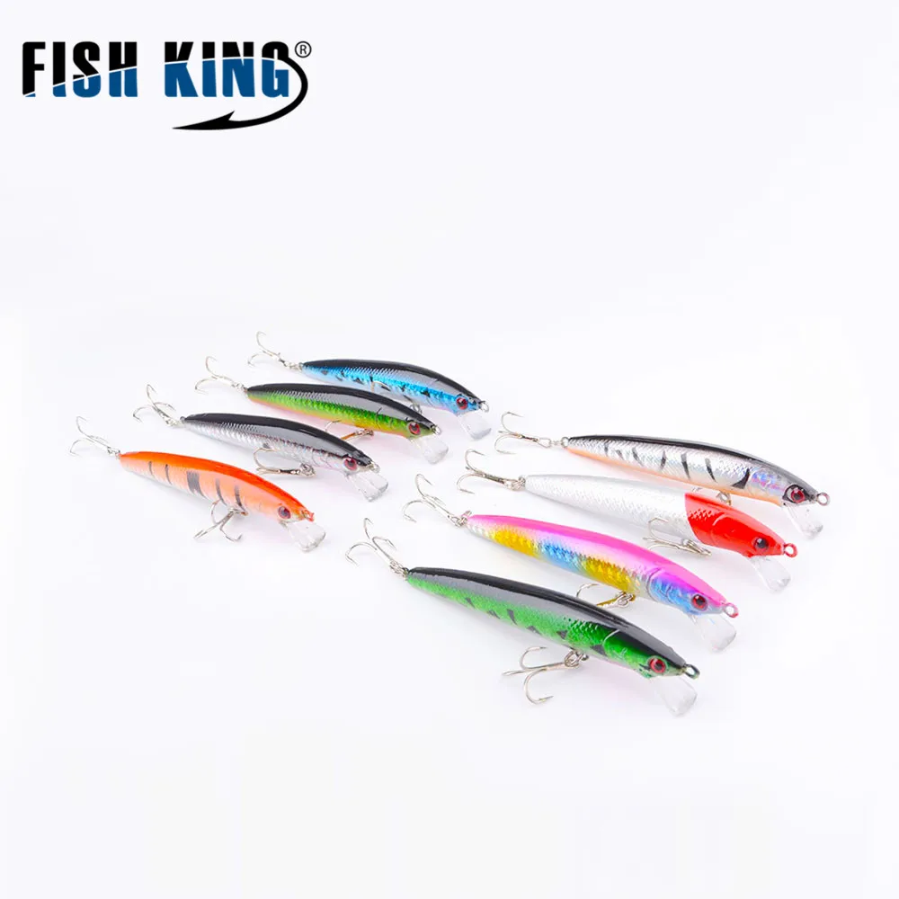 Рыболовные приманки FISH KING 1 шт. 90 мм/8 г воблеры в виде гольяна приманка для рыбной