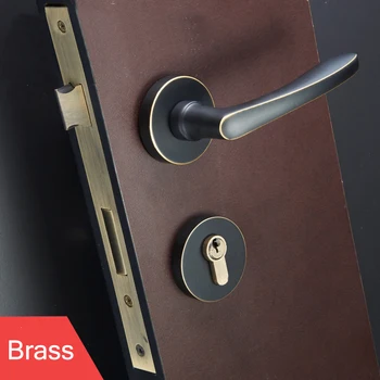 1Set European Solid Brass Door Lock Set Security Anti-theft Door Handle Lock w keys for Wooden Door/Living Room/Bedroom/Bathroom
1Set European Solid Brass Door Lock Set Security Anti-theft Door Handle Lock w keys for Wooden Door/Living Room/Bedroom/Bathroom