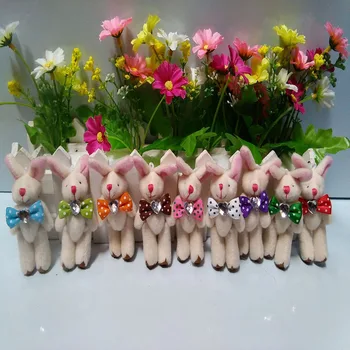New Design 8cm Plush Joint Rabbit Pendants Keychains For Christmas Gifts Toys/Dolls With Diamond Bow Mixed Color
New Design 8cm Plush Joint Rabbit Pendants Keychains For Christmas Gifts Toys/Dolls With Diamond Bow Mixed Color