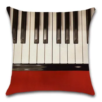 Musical instrument Piano keys Red rose flower note Decorative home sofa Car chair cushion cover friend Kids gift pillowcase
Musical instrument Piano keys Red rose flower note Decorative home sofa Car chair cushion cover friend Kids gift pillowcase