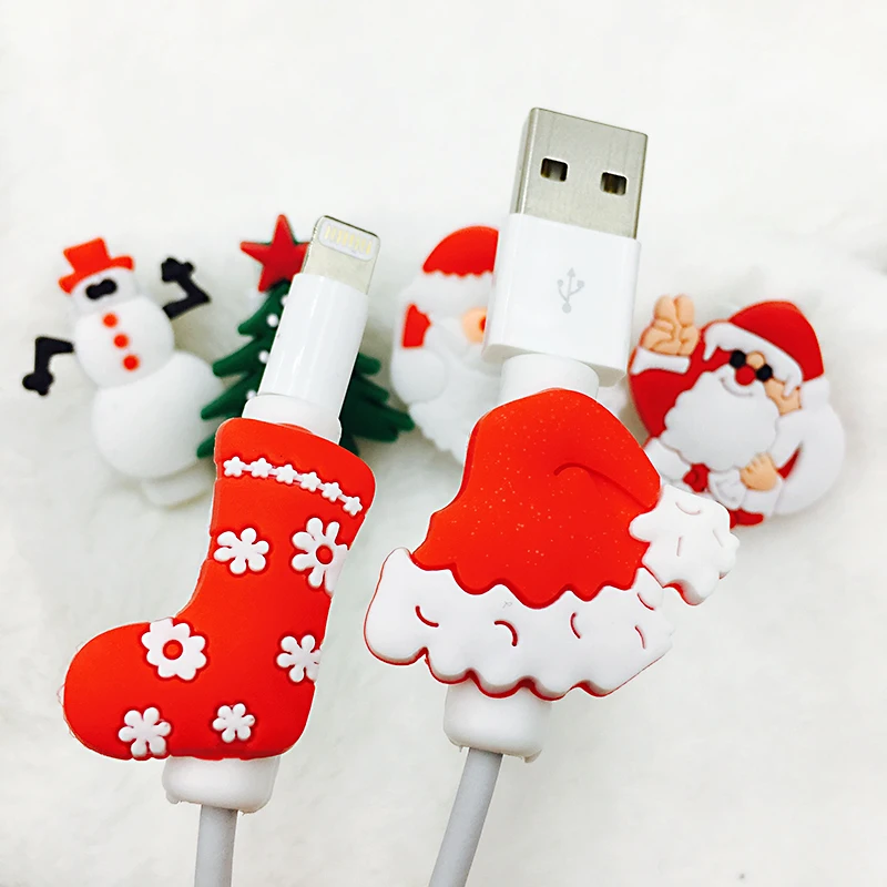 Christmas style USB Charger Cable Protector Case Earphone Cord Sleeve Wire Cover Data line Protector for iphone/samsung/huawei
Christmas style USB Charger Cable Protector Case Earphone Cord Sleeve Wire Cover Data line Protector for iphone/samsung/huawei