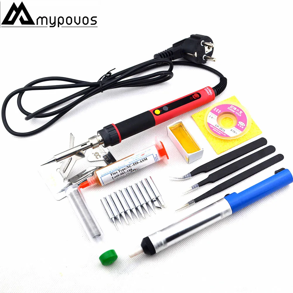 CXG E60W Professional LED Digital Adjustable Electric Soldering Iron Constant temperature Soldering Station 60W welding rework
CXG E60W Professional LED Digital Adjustable Electric Soldering Iron Constant temperature Soldering Station 60W welding rework