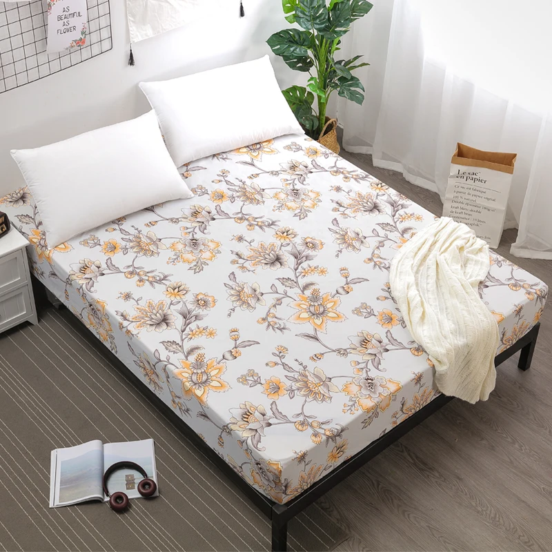 New Printing Bed Mattress Cover Waterproof Bedspreads king Pad Fitted Sheet Separated Water Bed Linens with Elastic
New Printing Bed Mattress Cover Waterproof Bedspreads king Pad Fitted Sheet Separated Water Bed Linens with Elastic