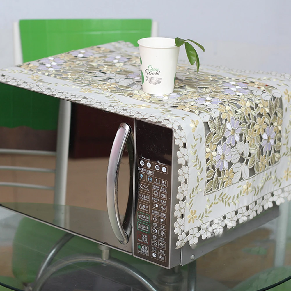 RAYUAN Embroidered Yellow Flower Cutwork Tablecloth Rectangle Lace Fabric Microwave Table Cover Decor 30x45CM 40x85CM
RAYUAN Embroidered Yellow Flower Cutwork Tablecloth Rectangle Lace Fabric Microwave Table Cover Decor 30x45CM 40x85CM