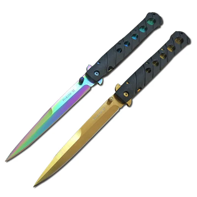 DuoClang Rescue Hunting Foling Blade Knife Zy-Ex Handle Outdoor Camping Knife High Performance Tools
DuoClang Rescue Hunting Foling Blade Knife Zy-Ex Handle Outdoor Camping Knife High Performance Tools