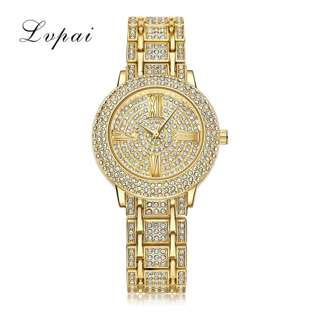 LVPAI Brand Luxury Bracelet Watches Women Gold Stainless Steel Dress Wristwatch Ladies Fashion Casual Watch Sport Quartz Watch
LVPAI Brand Luxury Bracelet Watches Women Gold Stainless Steel Dress Wristwatch Ladies Fashion Casual Watch Sport Quartz Watch