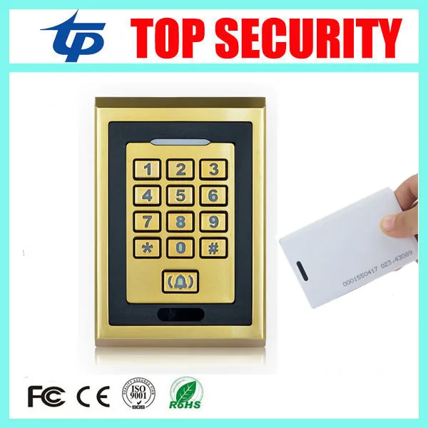 IP65 Waterproof Dust proof 8000 Users 125KHZ EM RFID Card And Password Standalone Door Access Control Door Security System M04
IP65 Waterproof Dust proof 8000 Users 125KHZ EM RFID Card And Password Standalone Door Access Control Door Security System M04