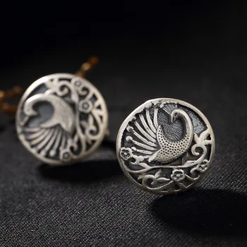 plum blossom matte color restoring ancient high-grade joker silver silver s925 silver female pop tmeperament stud earrings
plum blossom matte color restoring ancient high-grade joker silver silver s925 silver female pop tmeperament stud earrings