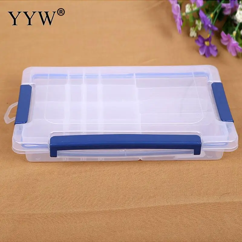High Quality Plastic 24 Grids Organizer Storage Beads Box Jewelry Case Plastic Adjustable Tool Bins Container Display Holder
High Quality Plastic 24 Grids Organizer Storage Beads Box Jewelry Case Plastic Adjustable Tool Bins Container Display Holder
