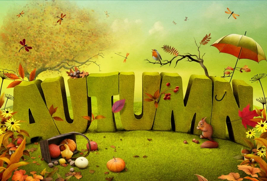 Laeacco Autumn Pumpkin Umbrella Deciduous Squirrel Photography Background Customized Photographic Backdrops For Photo Studio
Laeacco Autumn Pumpkin Umbrella Deciduous Squirrel Photography Background Customized Photographic Backdrops For Photo Studio