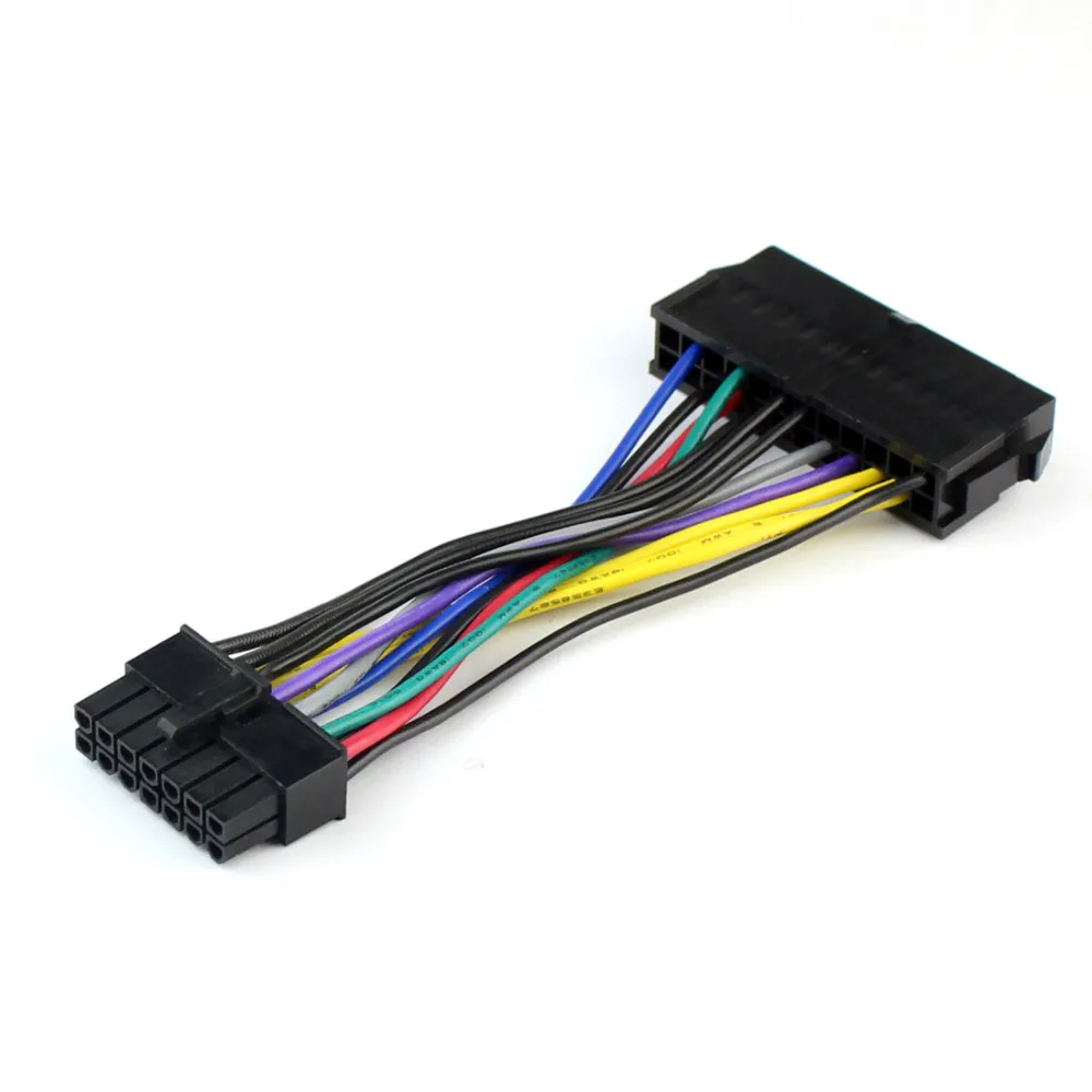 Power Supply Cable Cord 18AWG Wire ATX 24 pin to 14 pin Adapter Cable for Lenovo IBM Dell Q77 B75 A75 Q75 Motherboard
Power Supply Cable Cord 18AWG Wire ATX 24 pin to 14 pin Adapter Cable for Lenovo IBM Dell Q77 B75 A75 Q75 Motherboard