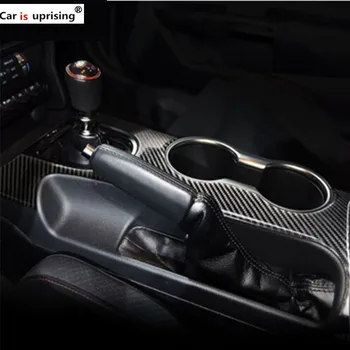 For Ford Mustang Carbon Fiber Control Gear Shift Panel Decorative Cover Car Styling car Sticker 2015 2016 2017 car Accessories
For Ford Mustang Carbon Fiber Control Gear Shift Panel Decorative Cover Car Styling car Sticker 2015 2016 2017 car Accessories