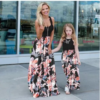 Mom And Daughter Dress Family Matching Clothes Summer Mother Daughter Dresses Floral Sleeveless Family Look Mommy And Me Clothes
Mom And Daughter Dress Family Matching Clothes Summer Mother Daughter Dresses Floral Sleeveless Family Look Mommy And Me Clothes