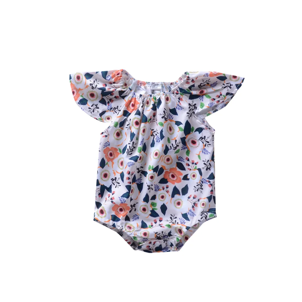 Infant Baby Clothes Floral Coloful Romper Flare Sleeve Plants Pattern Jumpsuit Kid Bebe Clothing
Infant Baby Clothes Floral Coloful Romper Flare Sleeve Plants Pattern Jumpsuit Kid Bebe Clothing