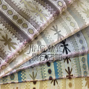 High-grade Gold Jacquard Fashion Fabric Folk Style Chinese Storm Wind / Amazing Universal Geometric Skirt Fabric
High-grade Gold Jacquard Fashion Fabric Folk Style Chinese Storm Wind / Amazing Universal Geometric Skirt Fabric