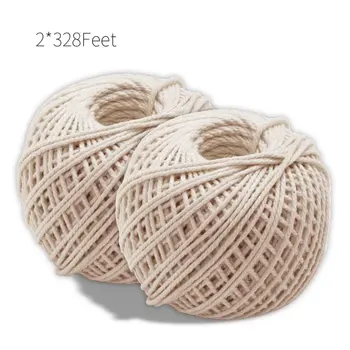Natural Cotton Cooking Twine 2 Pcsx328 Feet Food Safe Kitchen Twine String for Trussing and Tying Poultry and Meat Making Sausag
Natural Cotton Cooking Twine 2 Pcsx328 Feet Food Safe Kitchen Twine String for Trussing and Tying Poultry and Meat Making Sausag