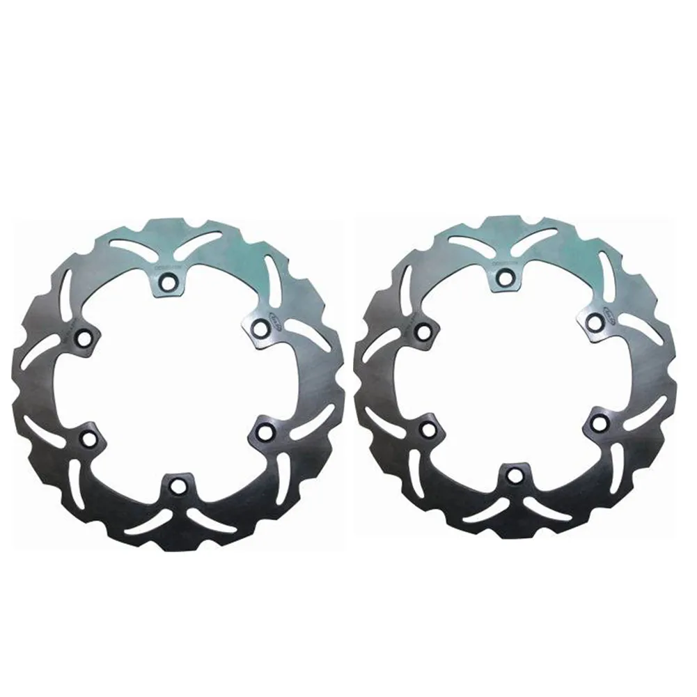 Pair Stainless Steel Front Brake Rotors Discs Braking Disks L/R for Honda VFR750F VF1000R 1986-1987 CBX750F VF100F 1984-1988
Pair Stainless Steel Front Brake Rotors Discs Braking Disks L/R for Honda VFR750F VF1000R 1986-1987 CBX750F VF100F 1984-1988