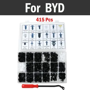 415pcs Car Styling Plastic Fasteners Kit -18 Most Popular Sizes Push Pin Rivets Clips Set For Byd E6 F3 F5 F6 Flyer G3 G6 L3 S6
415pcs Car Styling Plastic Fasteners Kit -18 Most Popular Sizes Push Pin Rivets Clips Set For Byd E6 F3 F5 F6 Flyer G3 G6 L3 S6