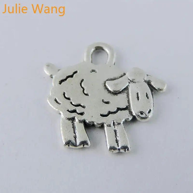 Julie Wang 1 Pack Small Sheep Animal Charms Alloy Antique Silver Necklace Bracelet Finding Jewelry Making Wholesale Accessory
Julie Wang 1 Pack Small Sheep Animal Charms Alloy Antique Silver Necklace Bracelet Finding Jewelry Making Wholesale Accessory
