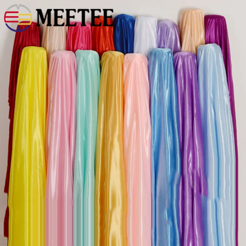 Meetee 5M*160CM Soft Smooth Silk Satin Fabric DIY Head Dresses Clothing Wedding Party Curtain Decoration Sewing Material FA001
Meetee 5M*160CM Soft Smooth Silk Satin Fabric DIY Head Dresses Clothing Wedding Party Curtain Decoration Sewing Material FA001
