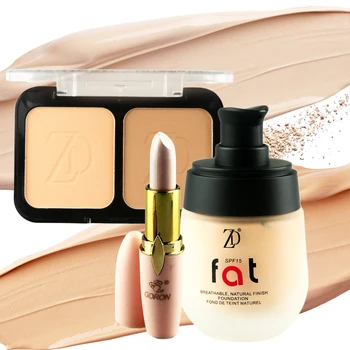 ZD 3Pcs Makeup Set 2 Colors Bronze Contouring Backed Powder Palette SPF15 Liquid Foundation Waterproof Concealer Stick Kit FF03S
ZD 3Pcs Makeup Set 2 Colors Bronze Contouring Backed Powder Palette SPF15 Liquid Foundation Waterproof Concealer Stick Kit FF03S