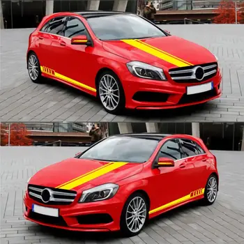 1Set Sport Racing Stripes Car Styling Door Side Skirt Sticker Auto Body Vinyl Decals For Rear View Mirror Hood Car Side Body
1Set Sport Racing Stripes Car Styling Door Side Skirt Sticker Auto Body Vinyl Decals For Rear View Mirror Hood Car Side Body
