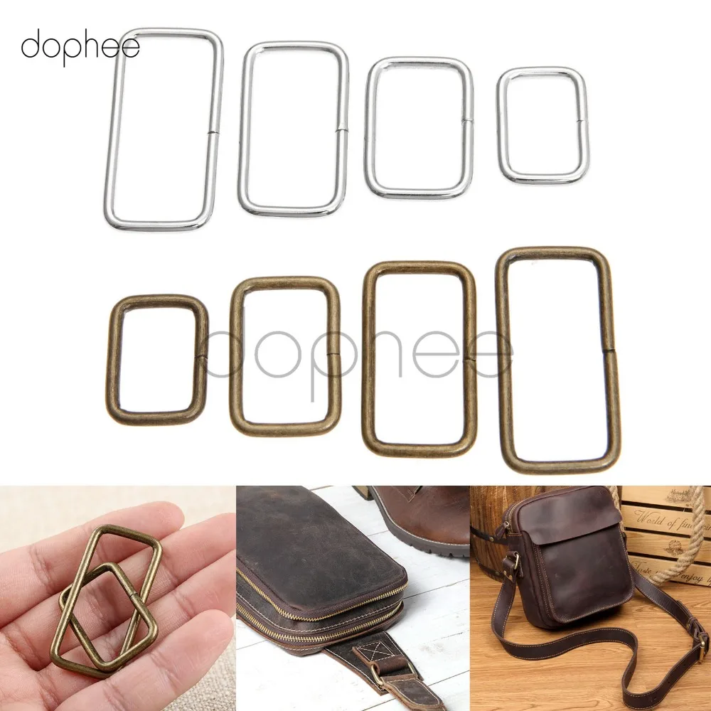dophee 20pcs Metal adjustable rectangle ring buckles garment belt DIY Needlework Luggage Sewing handmade Bag purse buttons
dophee 20pcs Metal adjustable rectangle ring buckles garment belt DIY Needlework Luggage Sewing handmade Bag purse buttons