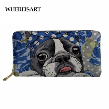 WHEREISART Purse Women Boston Terrier Kawaii Printed Wallets Ladies Long Clutch Phone Wallet Females Card Holders for Teen girl
WHEREISART Purse Women Boston Terrier Kawaii Printed Wallets Ladies Long Clutch Phone Wallet Females Card Holders for Teen girl