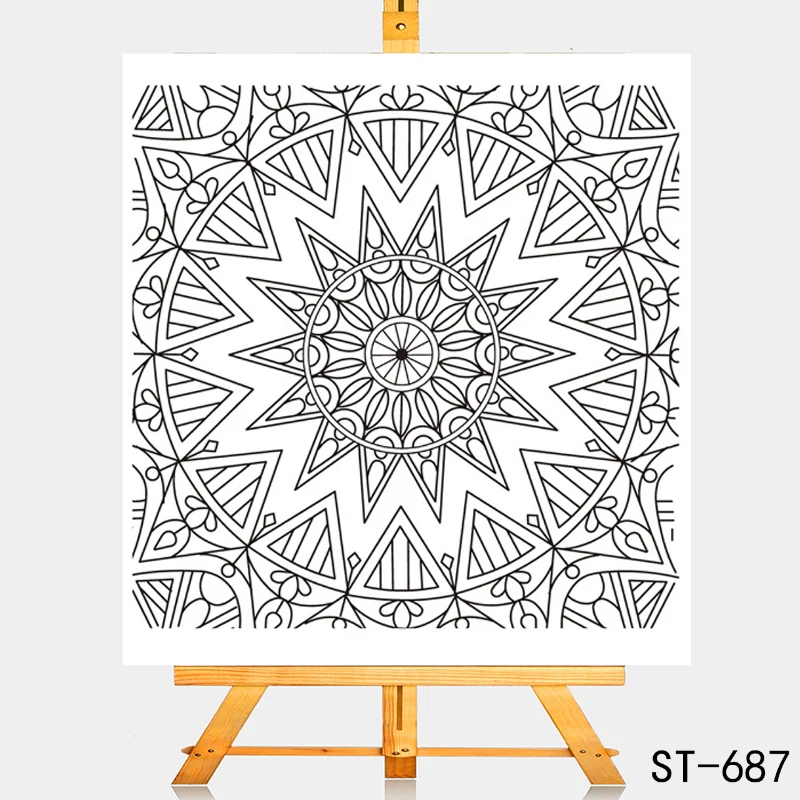 

AZSG kaleidoscope/Beautiful flower Theme clear stamp scrapbook rubber stamp seal paper craft clear stamp card making