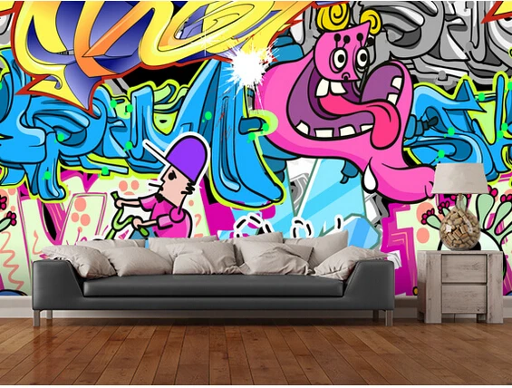 Custom 3D art wallpaper, Urban Art Graffiti 3d wall murals wallpaper for apartment building background wall vinyl wallpaper
Custom 3D art wallpaper, Urban Art Graffiti 3d wall murals wallpaper for apartment building background wall vinyl wallpaper