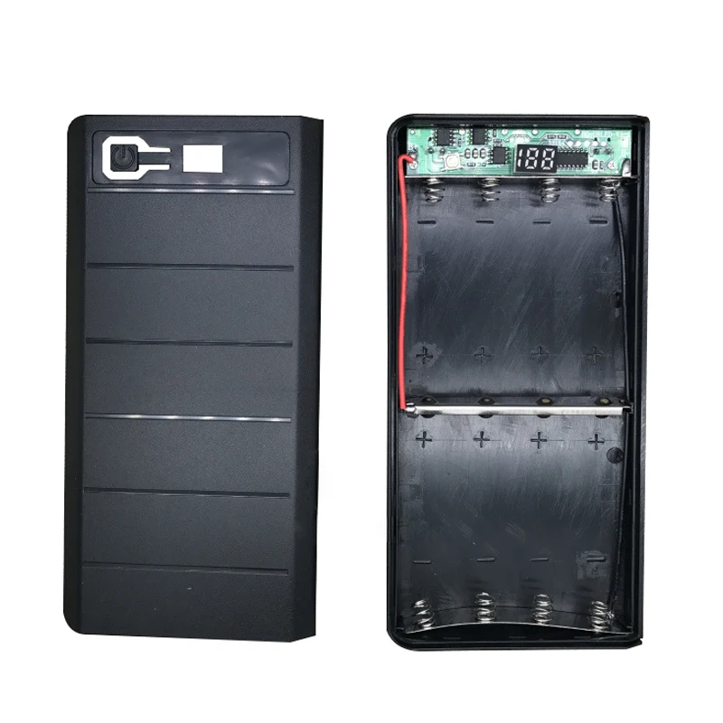 Portable 5V Dual USB 8*18650 Power Bank Battery Box Shell Case DIY Type-C Micro Mobile Phone Charger Box Case For Xiaomi iphone6
Portable 5V Dual USB 8*18650 Power Bank Battery Box Shell Case DIY Type-C Micro Mobile Phone Charger Box Case For Xiaomi iphone6