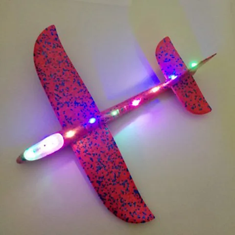 Flashing Hand Throw Aircraft Glider Model Gyroplane Foam Aircraft Throwing Toys Night Lights Children's Outdoor Toys Airplane
Flashing Hand Throw Aircraft Glider Model Gyroplane Foam Aircraft Throwing Toys Night Lights Children's Outdoor Toys Airplane
