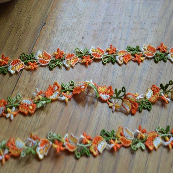 1.5CM Width (2 yds/lot) orange flower water soluble Hight quality lace fabrics embroidered lace trim-m16071006
1.5CM Width (2 yds/lot) orange flower water soluble Hight quality lace fabrics embroidered lace trim-m16071006