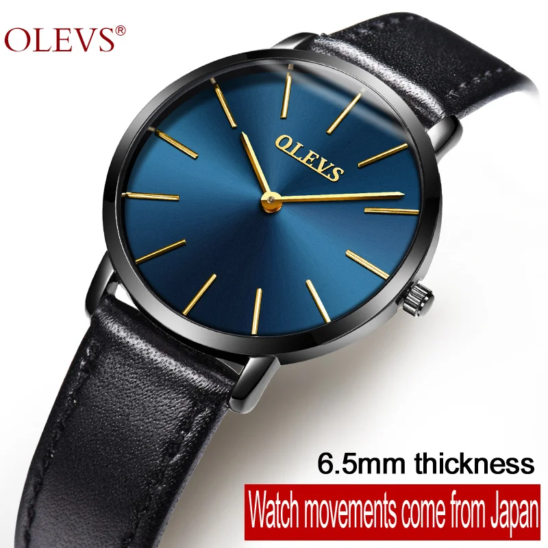 OLEVS 2019 Simple Design Waterproof Watch Women Men Wristwatch Ultrathin Dial Quartz Leather Watches For Women Romantic Gifts
OLEVS 2019 Simple Design Waterproof Watch Women Men Wristwatch Ultrathin Dial Quartz Leather Watches For Women Romantic Gifts