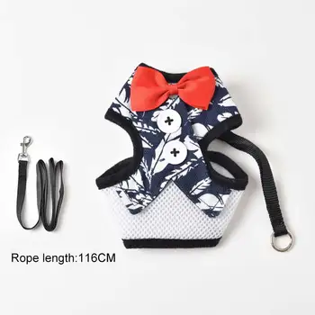 Pet Dog Harness Breathable Thin Bowknot Summer Puppy Clothes with Leash for Small Dogs TB Sale
Pet Dog Harness Breathable Thin Bowknot Summer Puppy Clothes with Leash for Small Dogs TB Sale